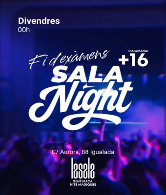 Sessió +16 DIVENDRES 27/03/26 en Barcelona