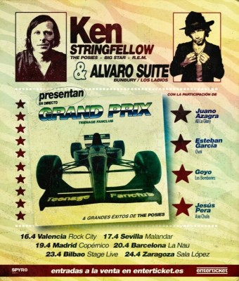 Ken Stringfellow (Homenaje al Grand Prix de Teenage Fanclub) Bilbao en Bizkaia