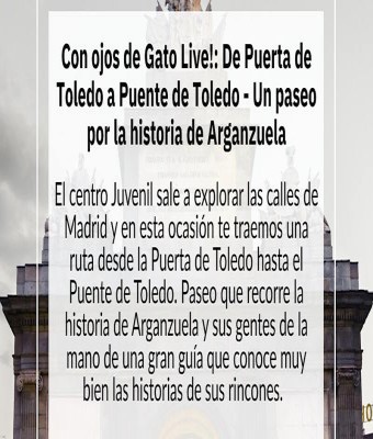 OJOS DE GATO: De puerta de Toledo a Puerta de Toledo en Madrid