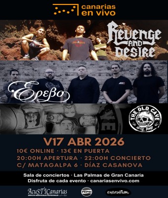 LA NOCHE DEL METAL EN CANARIAS EN VIVO - CONCIERTO EN LAS PALMAS en Palmas, Las