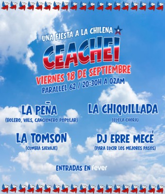 CEACHEI, una fiesta a la chilena en Barcelona