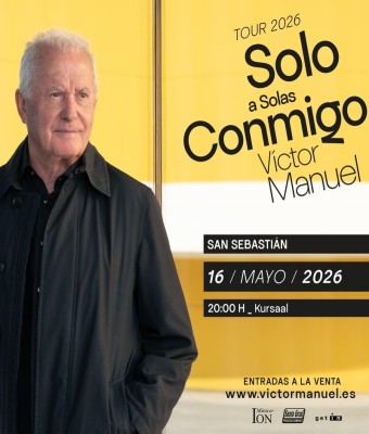 VICTOR MANUEL "SOLO A SOLAS CONMIGO" en Guipúzcoa