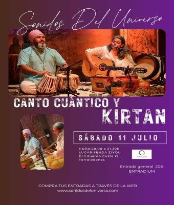 CONCIERTO de MANTRAS y CANTO CUÁNTICO en Madrid