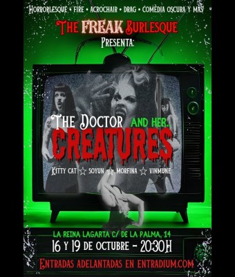 Freak Burlesque -  Halloween Edition  ¡El regreso! en Madrid