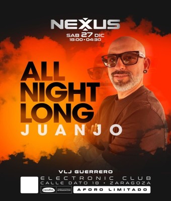 ALL NIGHT LONG [JUANJO] en Zaragoza