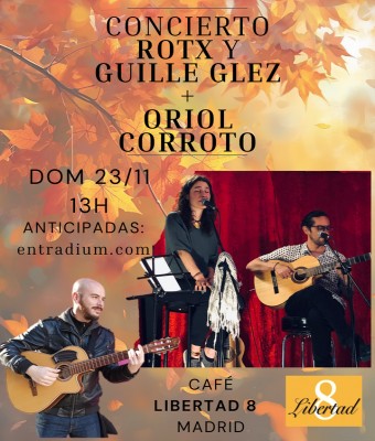 ROTX Y GUILLE GLEZ + ORIOL CORROTO en Madrid