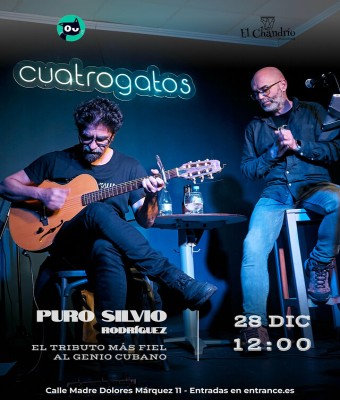 PURO SILVIO - Tributo Silvio Rodríguez en Sevilla