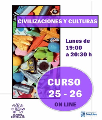 CIVILIZACIONES Y CULTURAS ON LINE LUNES en Madrid