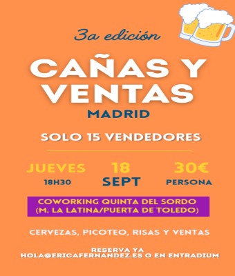 Cañas y Ventas 18 septiembre (Madrid)