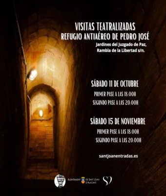 VISITA TEATRALIZADA REFUGIO en Alicante