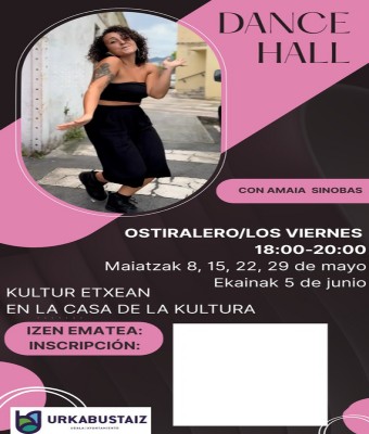 taller de DANCEHALL tailerra en Araba/Álava
