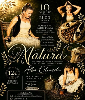 Espectáculo NATURA de Alba Olmedo en Cádiz