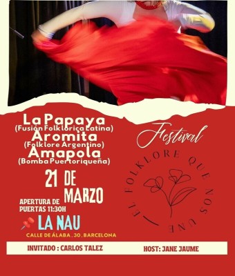 Festival El Folklore que nos Une en Barcelona