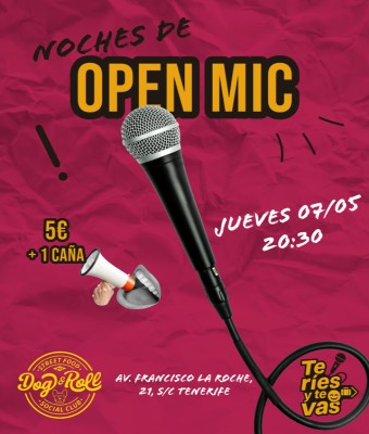 Open Mic TRYTV en Santa Cruz de Tenerife