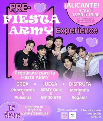 PRE-FIESTA ARMY EXPERIENCE en Alicante/Alacant