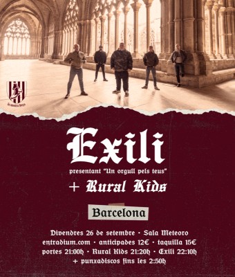 Exili  Rural Kids a la Meteoro en Barcelona