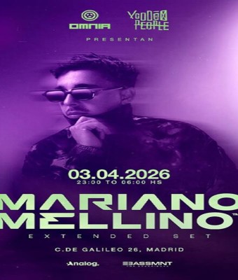OMNIA presents MARIANO MELLINO en Madrid