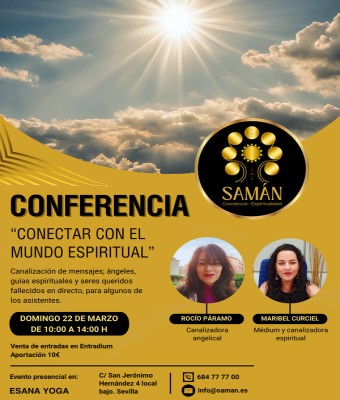 Conferencia: "Conectar con el mundo espiritual" en Sevilla