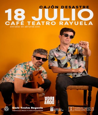 Cajón Desastre, Adri & Rod en el Café Teatro Rayuela en Santa Cruz de Tenerife