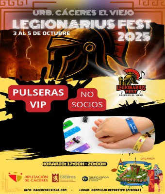 Pulsera VIP en Cáceres