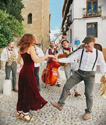LE GATTO SWING BAND EN NAVIJAZZ 3/1 TABERNA J&J en Granada