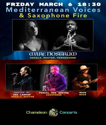 Mediterranean Voices & Saxophone Fire en Alicante/Alacant