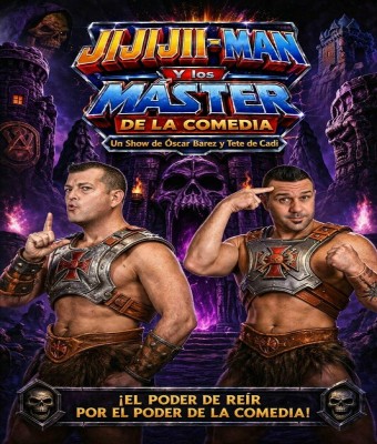 JIJIJII-MAN Y LOS MASTER DE LA COMEDIA en Madrid