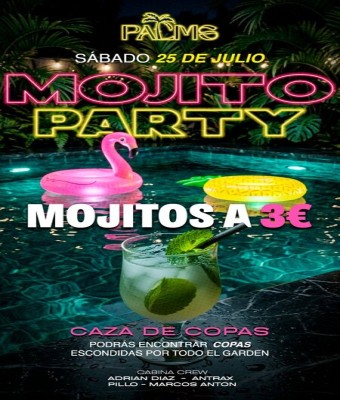 SÁBADO 25 mojito party en Alicante