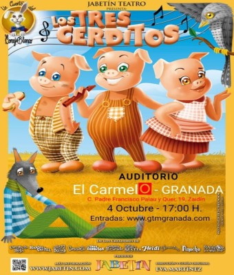 LOS TRES CERDITOS EN GRANADA