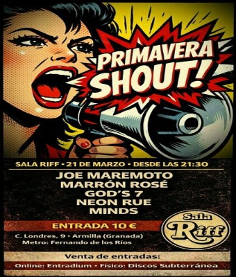 PRIMAVERA SHOUT! en Granada