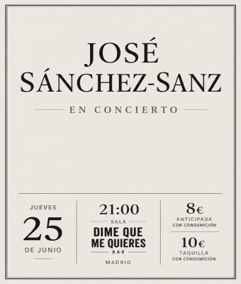José Sánchez-Sanz en Madrid