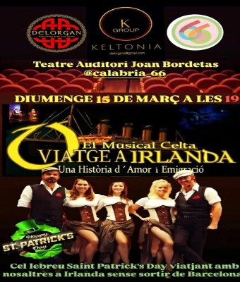 VIATGE A IRLANDA! El Musical en Barcelona