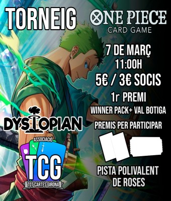 Torneig One Piece -  Saló del Manga i Tecnologia de Roses 2026 en Girona