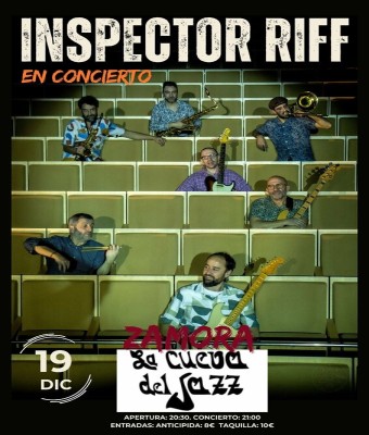 INSPECTOR RIFF EN CONCIERTO en Zamora