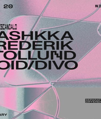 ESCANDALO: BASHKKA · Frederik Tollund · VOID/DIVO en Barcelona