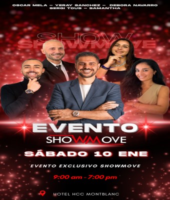 SHOWMOVE 10 Enero  en Barcelona