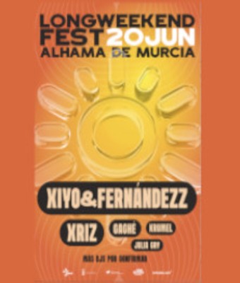 Long Weekend Fest 2026 en Recinto Ferial Alhama de Murcia