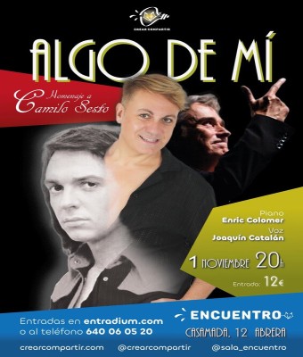 ALGO DE MÍ - Homenaje a Camilo Sesto en Barcelona