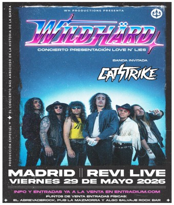 WILDHÄRD + CATSTRIKE EN MADRID - CONCIERTO PRESENTACIÓN LOVE N' LIES
