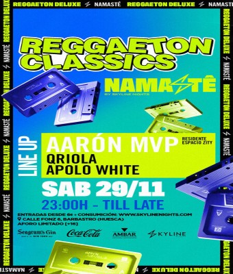 REGGAETON CLASSICS - 29 Noviembre en Huesca