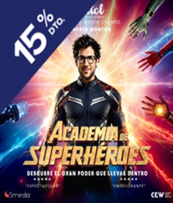 Borja Montón - Academia de Superhéroes - Madrid
