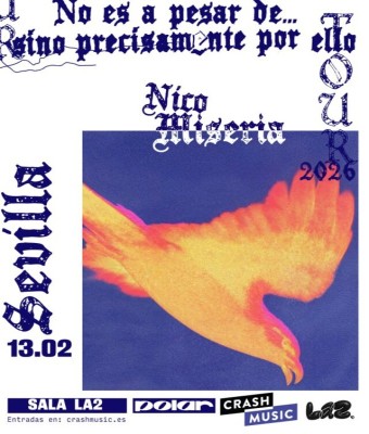 CONCIERTO NICO MISERIA - SEVILLA - SALA LA2 - VIERNES 13 DE FEBRERO