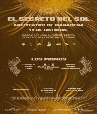 El Secreto del Sol - 11 OCTUBRE - Anfiteatro de Maracena Granada
