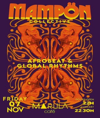 Mampön Collective (Afrobeat-World Music) en directo – Marula Café BCN  en Barcelona
