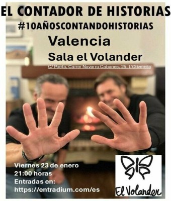 El Contador de Historias. Valencia. Sala El Volander en Valencia/València