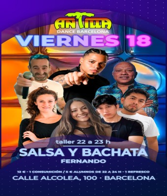 ANTILLA SALSA BARCELONA - VIERNES 18 SEPT26