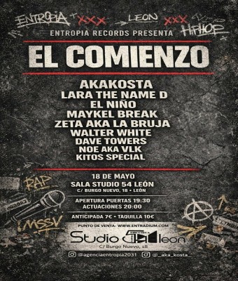 ENTROPIA RECORDS EL COMIENZO LEÓN