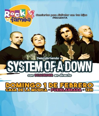 Rock en Familia: Descubriendo a "System of a Down" en Madrid