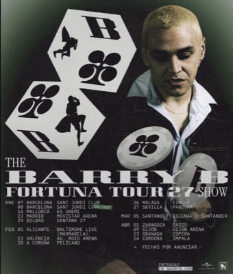 Barry B - 9 de Abril 2027 en Asturias