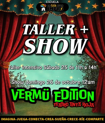Taller + SHOW -con La Casa de la Impro- en Barcelona